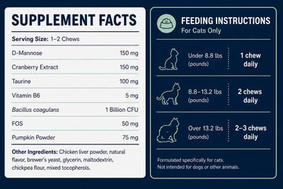 PureFeline Digestive & Urinary Health Chews